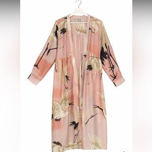 One Hundred Stars - Stork Pink Duster